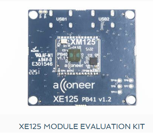 Acconeer Evaluation Kit module XE125