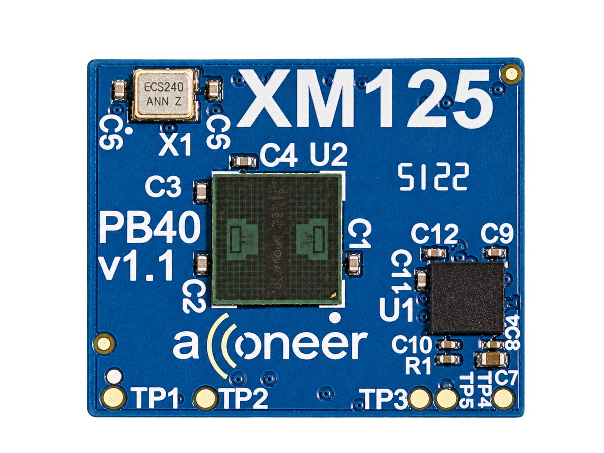 Acconeer XM125 Entry+ Radar Module