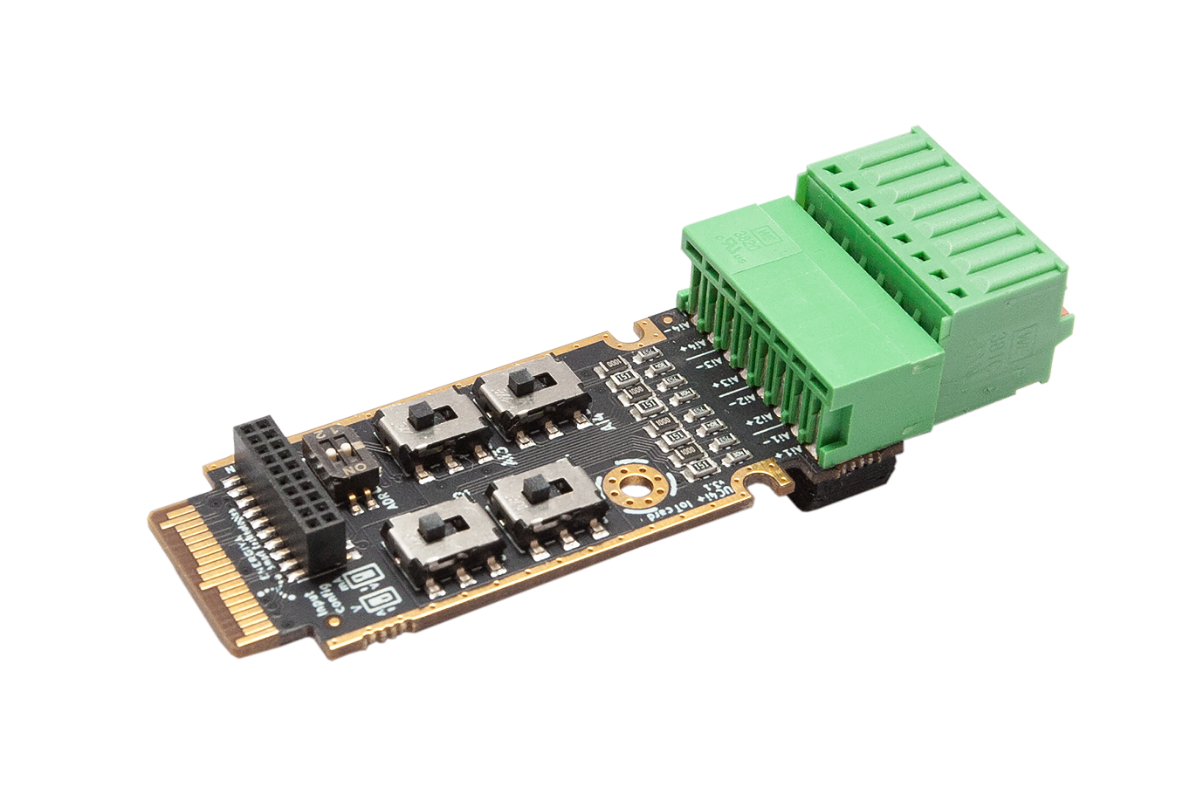Energiya Universal Converter 4i+ (differential) IoT card for FX30/FX30S Semtech (Sierra Wireless)