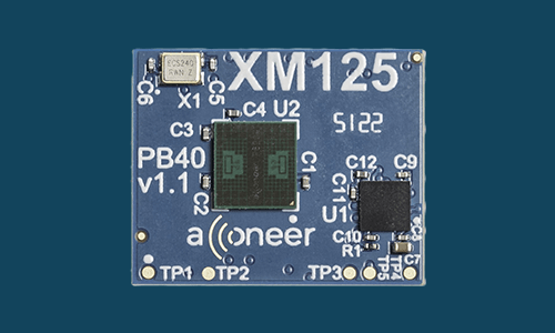 Acconeer XM125 Entry+ Radar Module