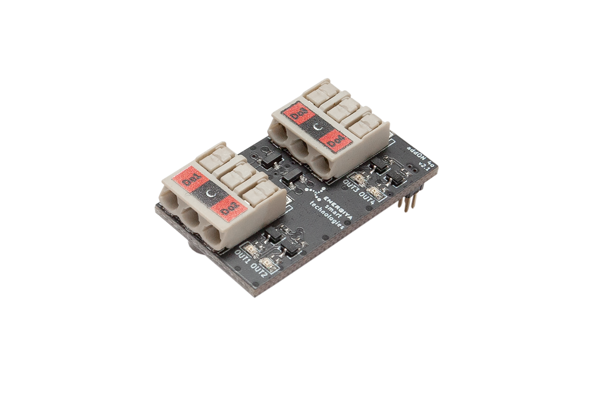 Energiya 4x digital output addON extension card for FX30/FX30S Semtech (Sierra Wireless) Gateway