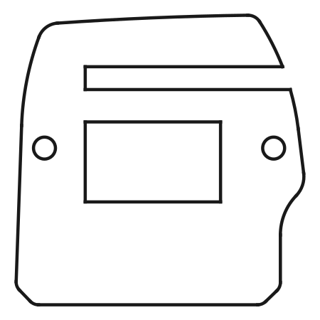 Energiya aluminum cover -  RS232T + addON 