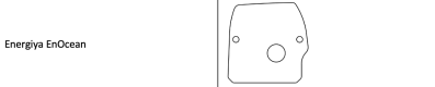 Energiya aluminum cover -  EnOcean 