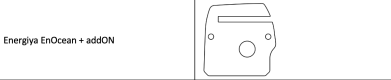 Energiya aluminum cover -  EnOcean + addON 